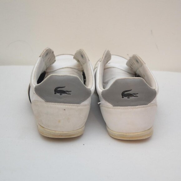 Lacoste Men's Nivolor Leather Shoes Pre Owned Size 8 with Flaws** - Picture 3 of 8